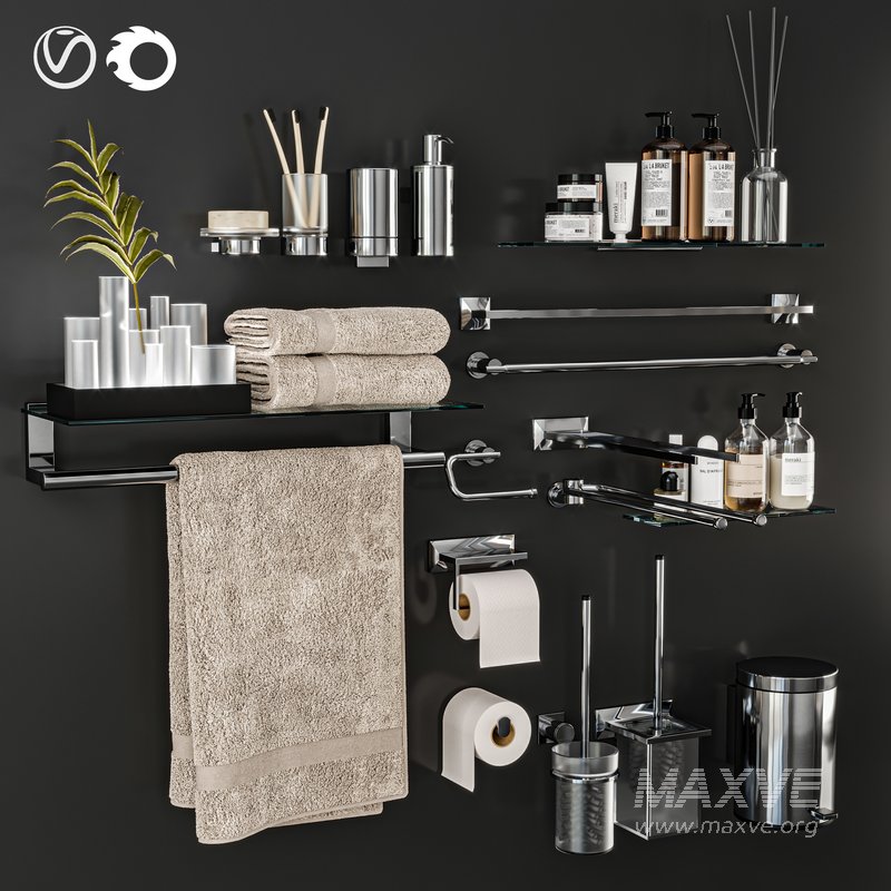 Bathroom accessories 05 - Image 1