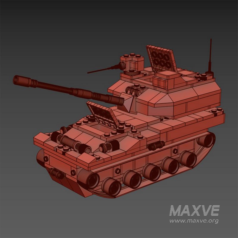Lego Tank 522 - Image 5