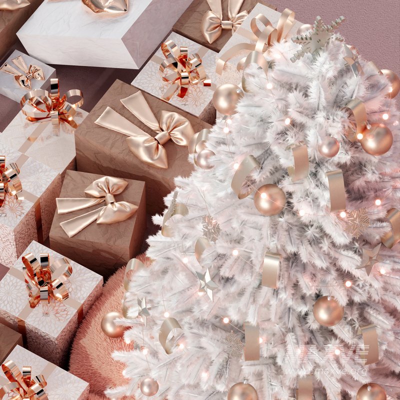 Christmas Decoration – Christmas green Tree with Gift - Image 4