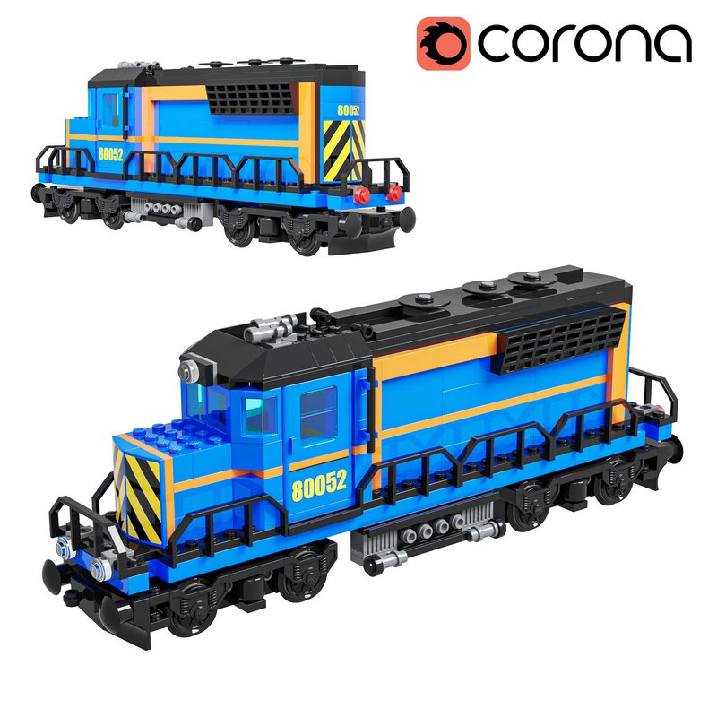 Train Lego Locomotive 80052 - Image 1