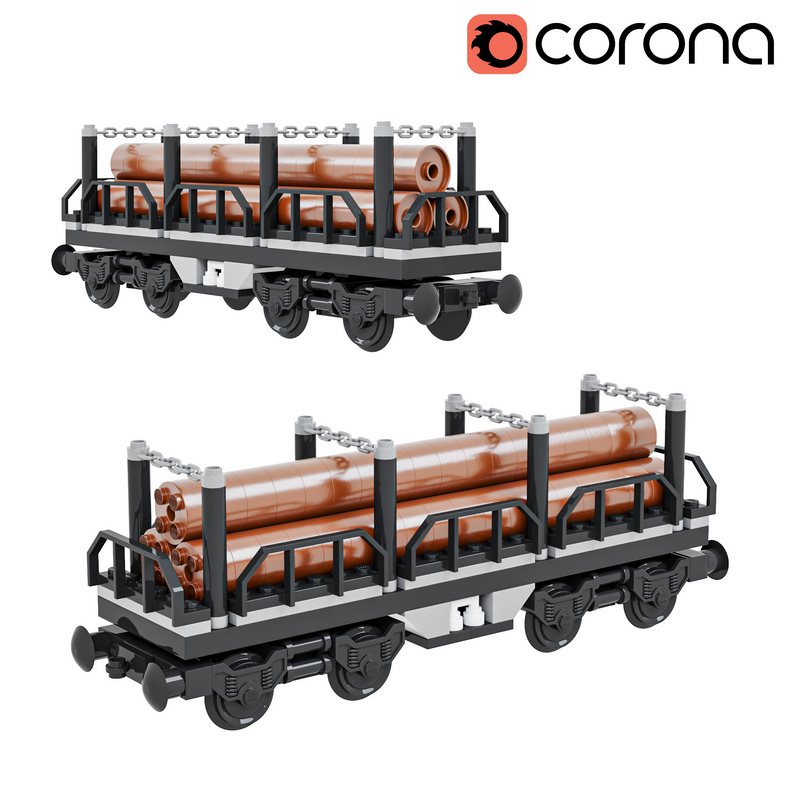 Train Cargo Tree Lego - Image 1