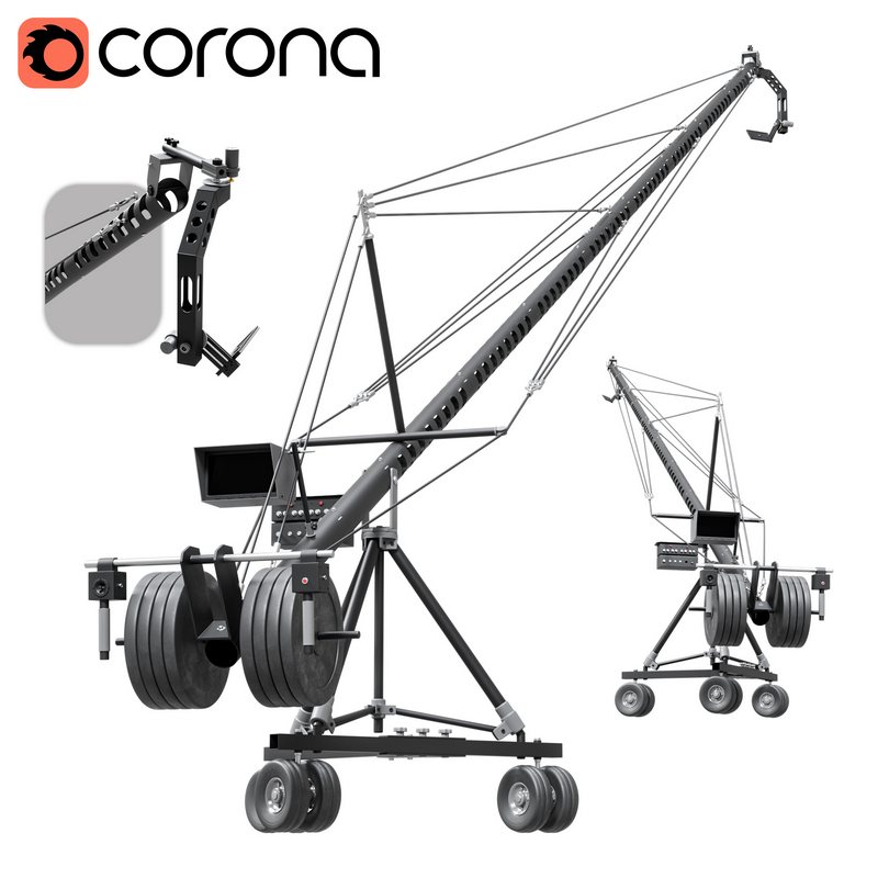 Cinema Crane Camera Silver - Image 1