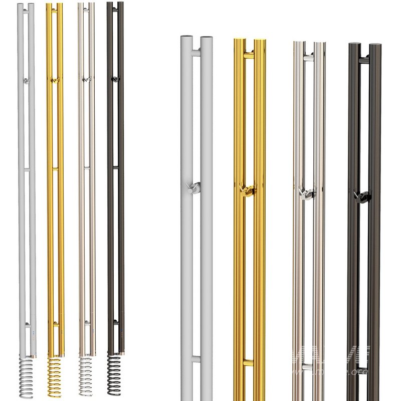 Electric towel warmer Sunerzha Nuance 30 120 cm white right - Image 1