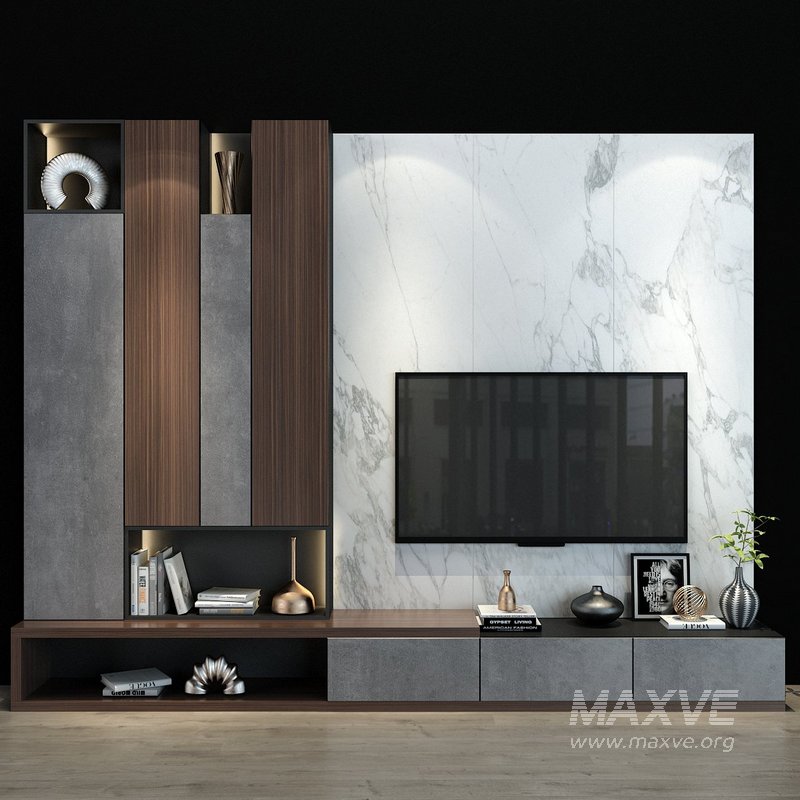 TV Wall set 0202 - Image 1