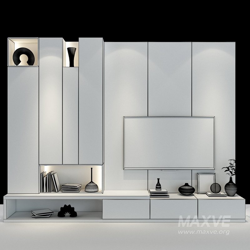 TV Wall set 0202 - Image 3