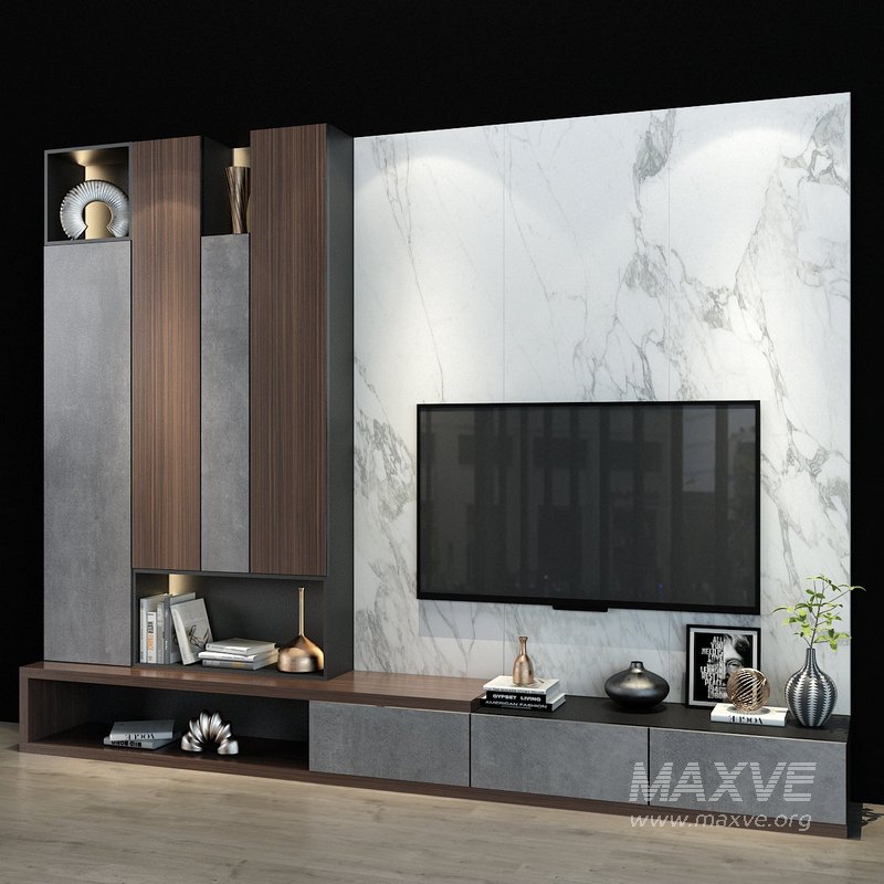 TV Wall set 0202 - Image 2