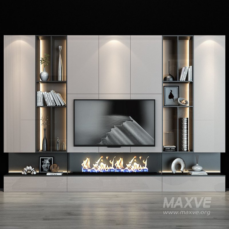 TV Wall set 0124 - Image 1