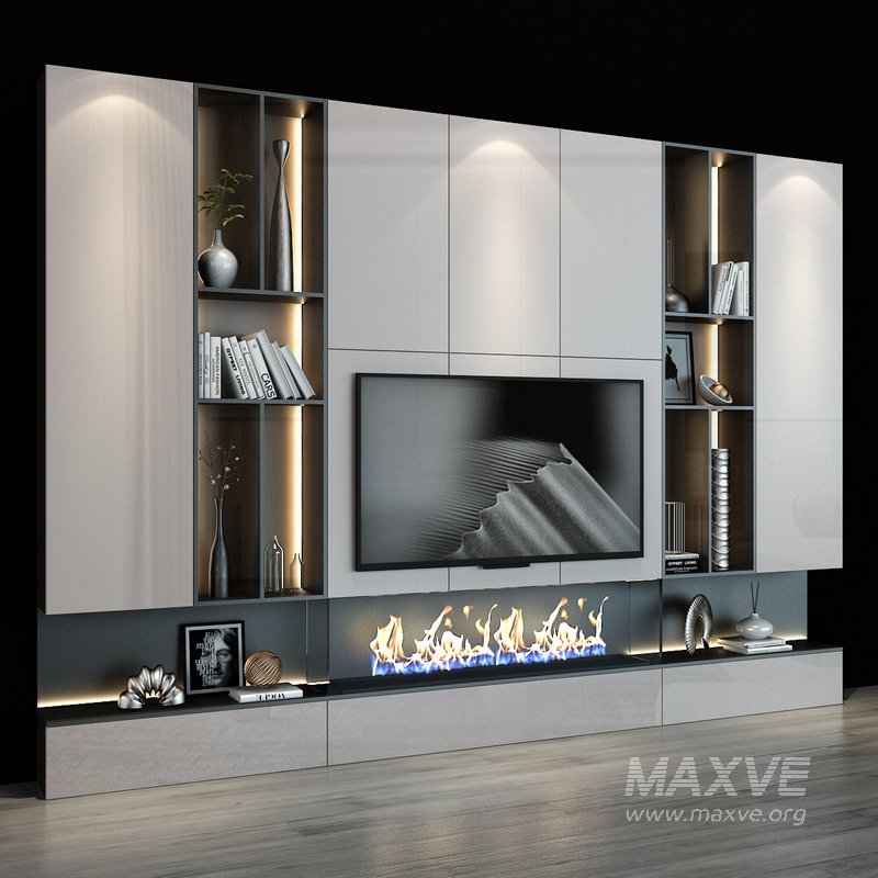 TV Wall set 0124 - Image 2