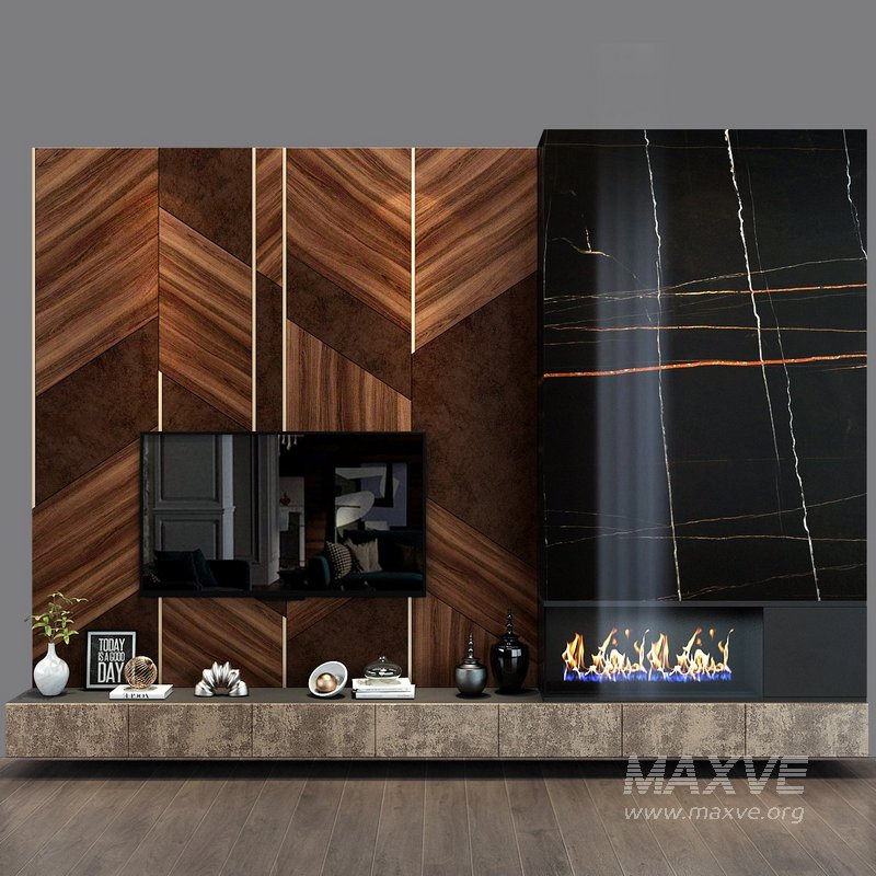 TV Wall set 0126 - Image 1