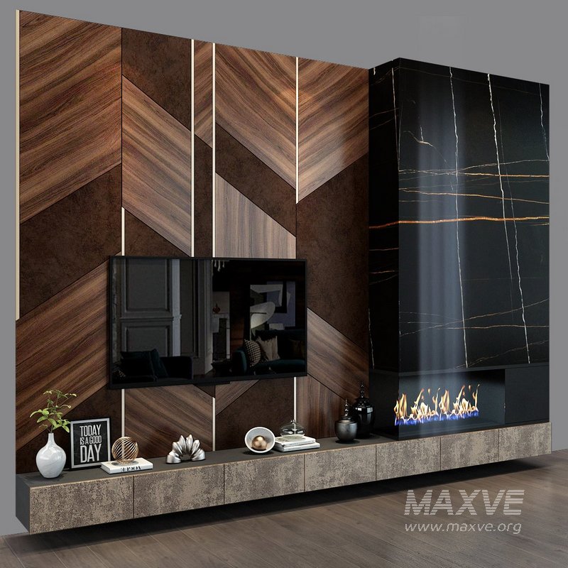 TV Wall set 0126 - Image 2