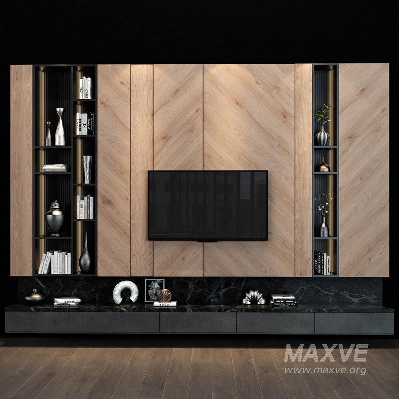 TV Wall set 087 - Image 1