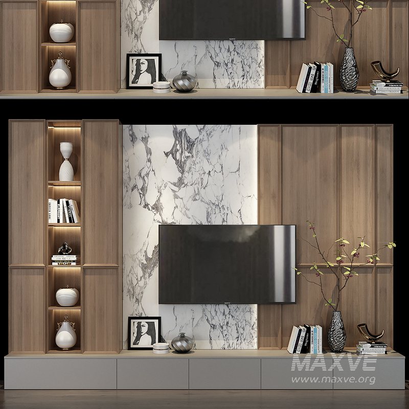 TV Wall set 119 - Image 1