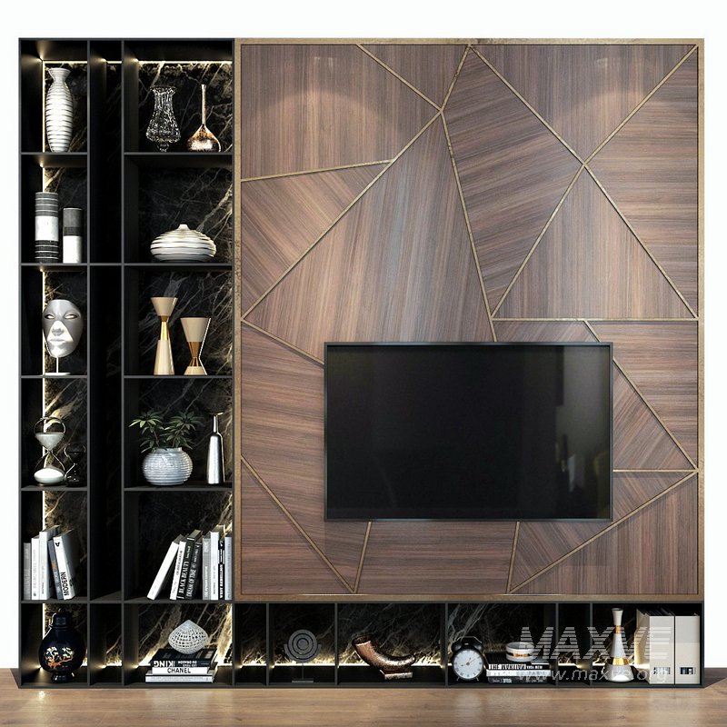 TV Wall set 234 - Image 1