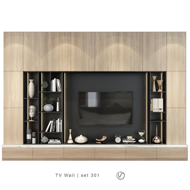 TV Wall set 236 - Image 1