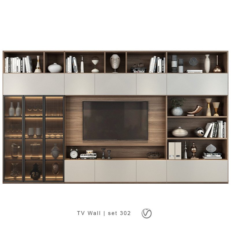 TV Wall set 237 - Image 1