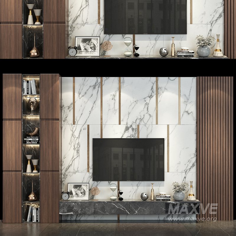 TV wall set 291 - Image 1