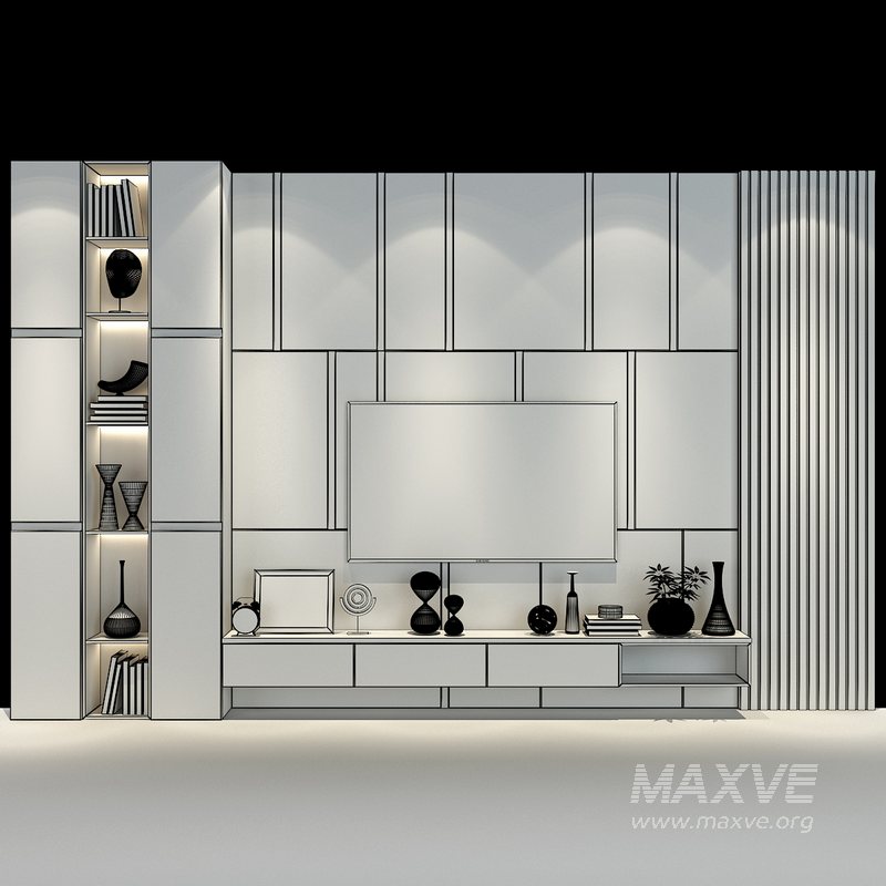 TV wall set 291 - Image 2