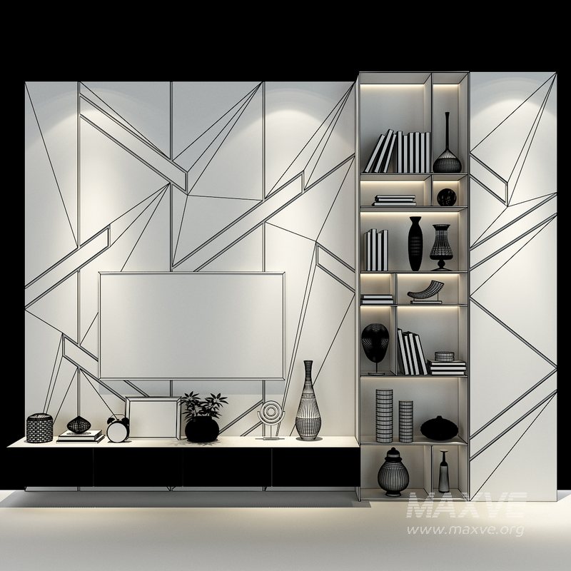 TV Wall set 295 - Image 2