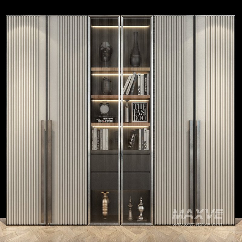 Cabinet with shelves set 300 - Image 1