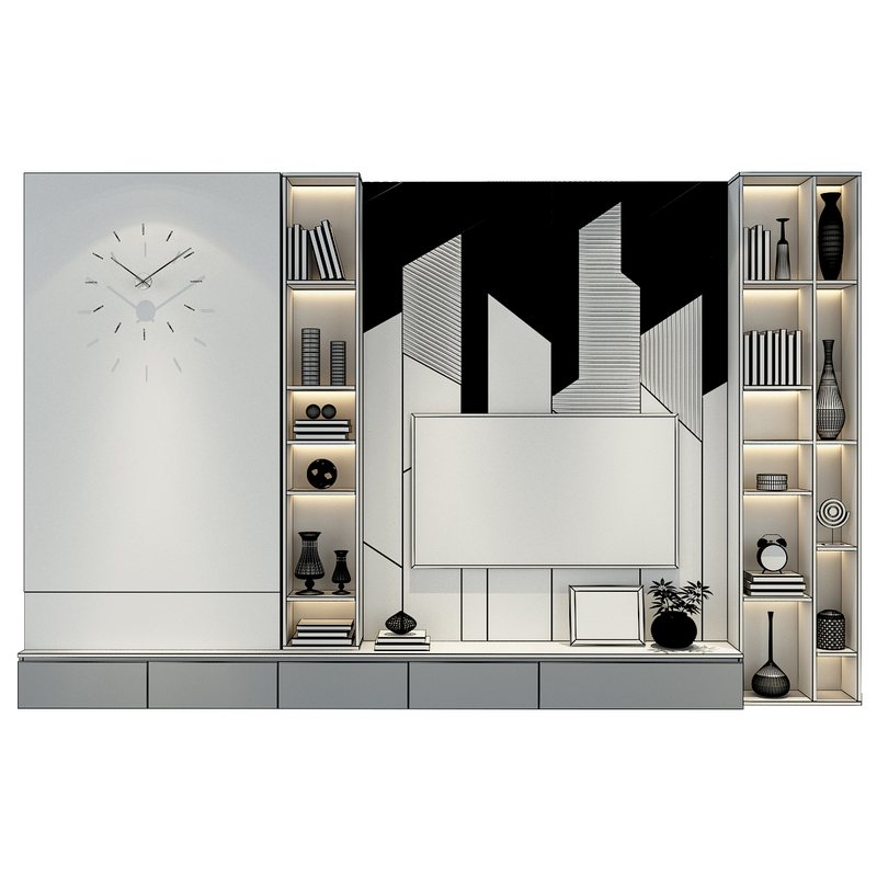 TV Wall set 307 - Image 2