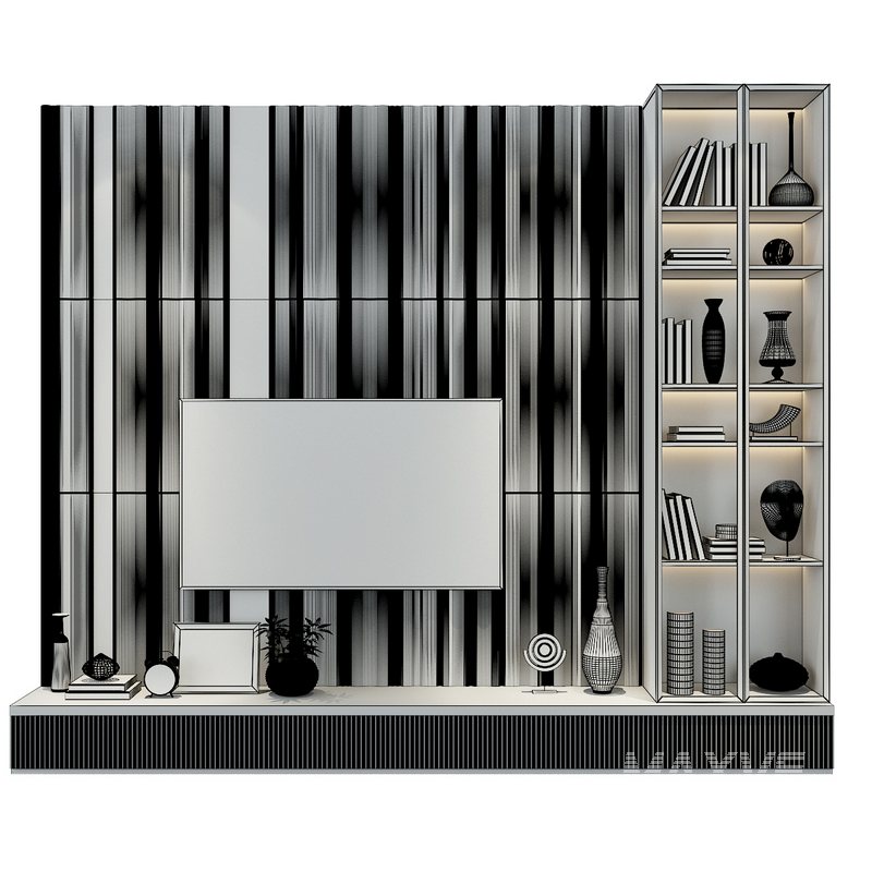 TV Wall set 308 - Image 2