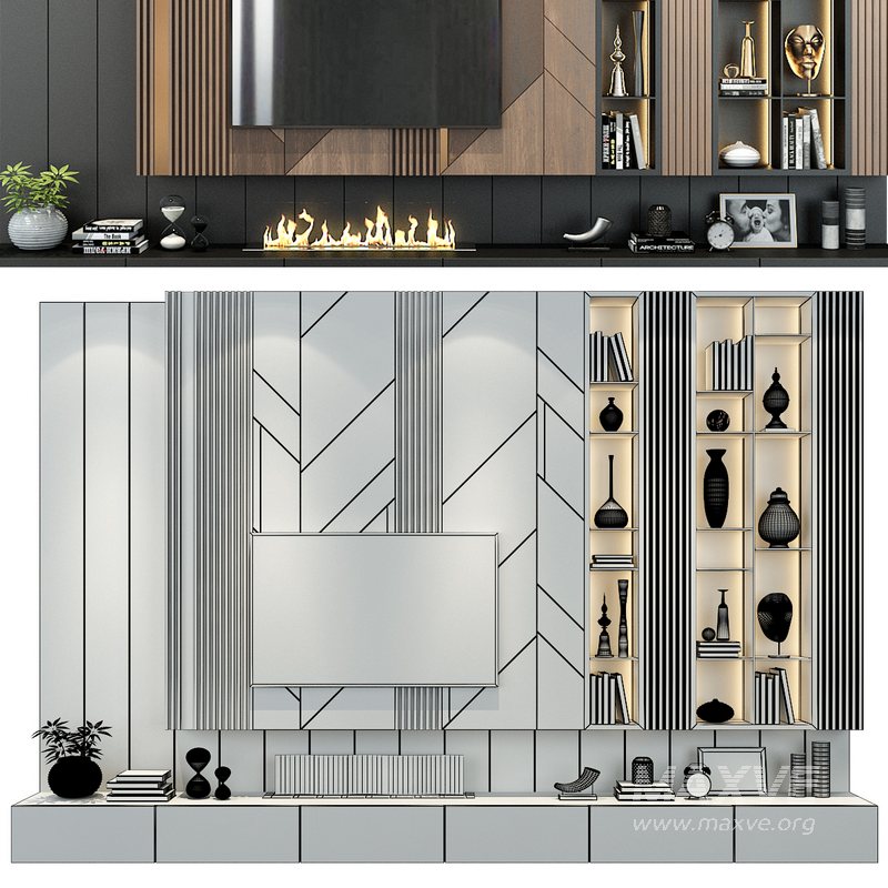 TV Wall set 309 - Image 2