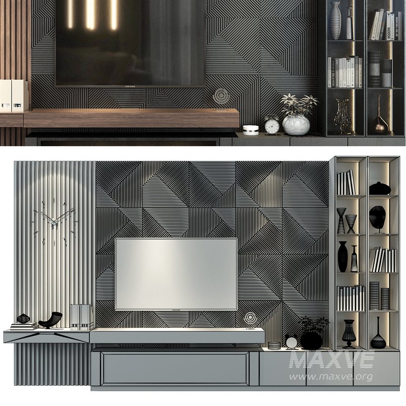 TV Wall set 319 - Image 2