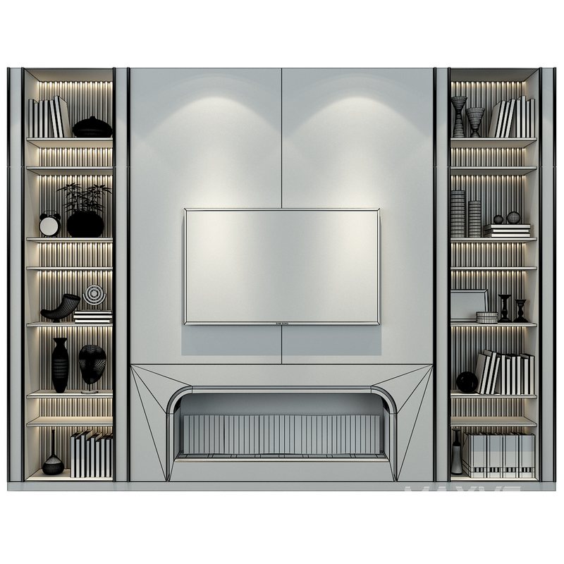 TV Wall set 322 - Image 2