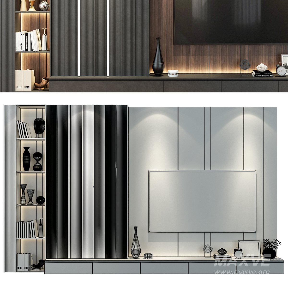 TV Wall set 330 - Image 3