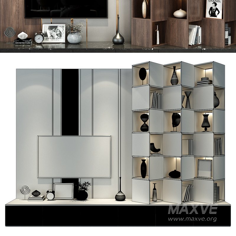 TV Wall set 334 - Image 2