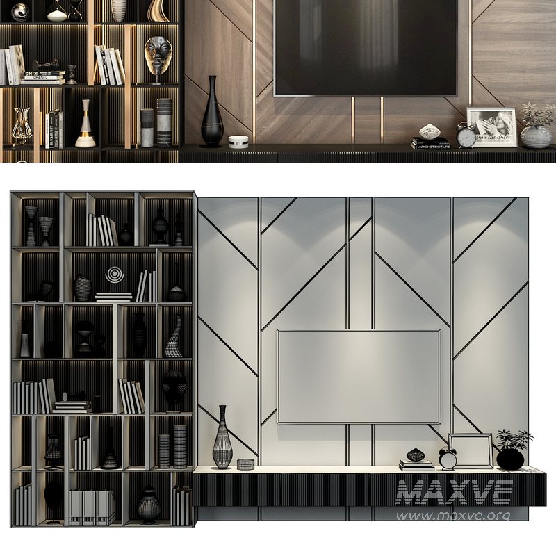 TV Wall set 336 - Image 2