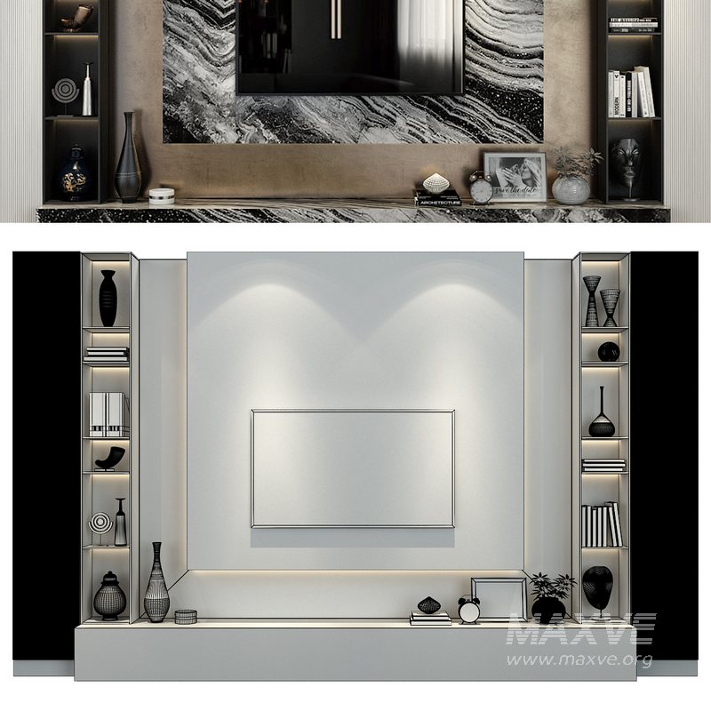 TV Wall set 337 - Image 2