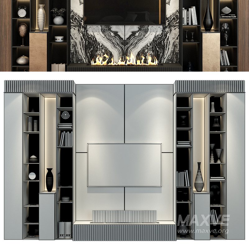 TV Wall set 339 - Image 2