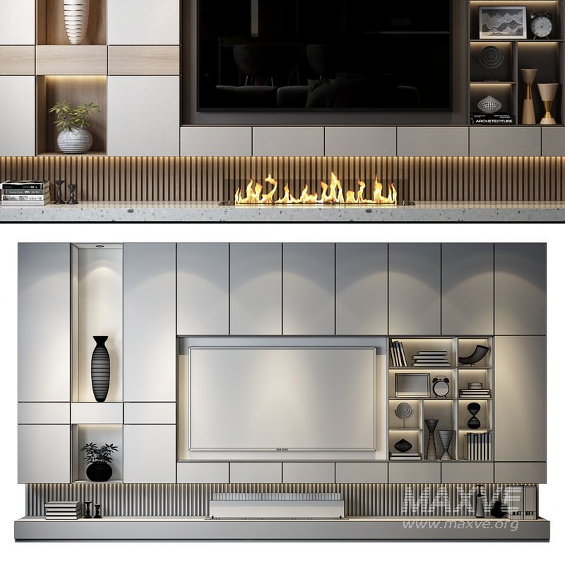 TV Wall set 342 - Image 2