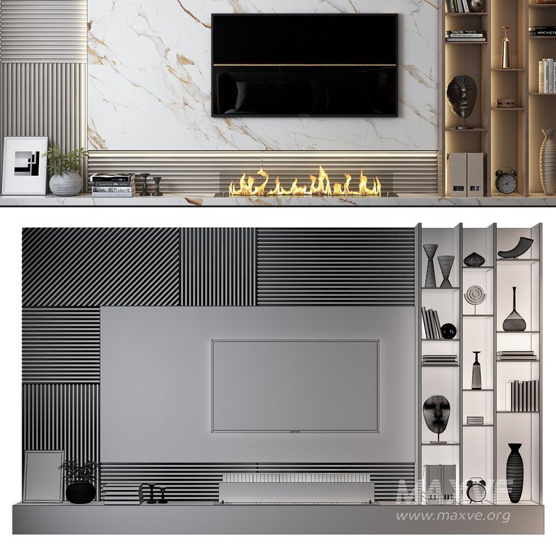 TV Wall set 344 - Image 2