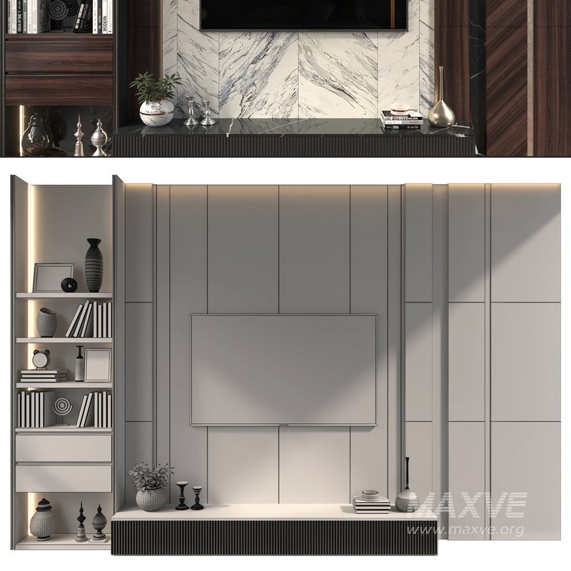 TV Wall set 345 - Image 2