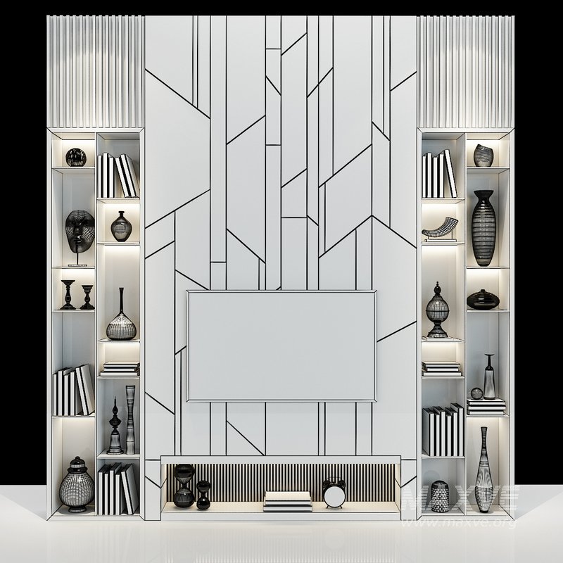 TV Wall set 01 - Image 2