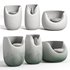 Martn  warps ceramic vases with raw stones - Thumbnail 1