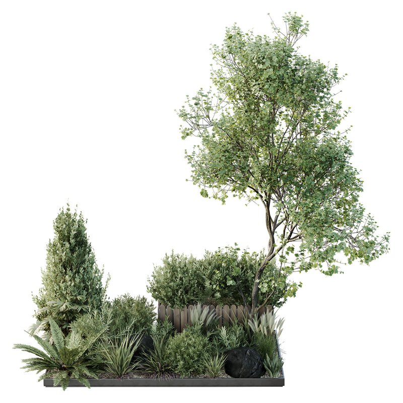 HQ Tree and bush garden box outdoor VOL 17 - Image 2