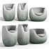 Martn  warps ceramic vases with raw stones - Thumbnail 3