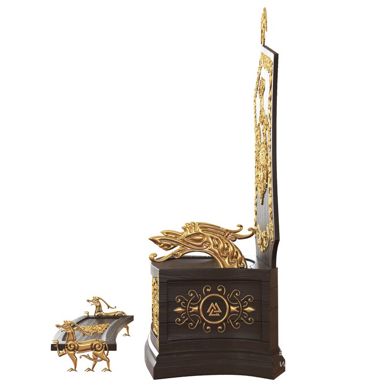 Viking throne - Image 2