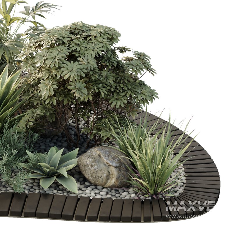 HQ Tree and bush garden box outdoor VOL 08 - Image 2