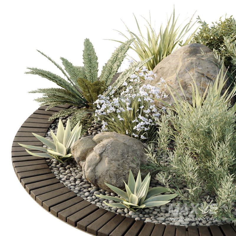 HQ Tree and bush garden box outdoor VOL 08 - Image 4