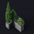 HQ Tree and bush garden box outdoor VOL 04 - Thumbnail 4