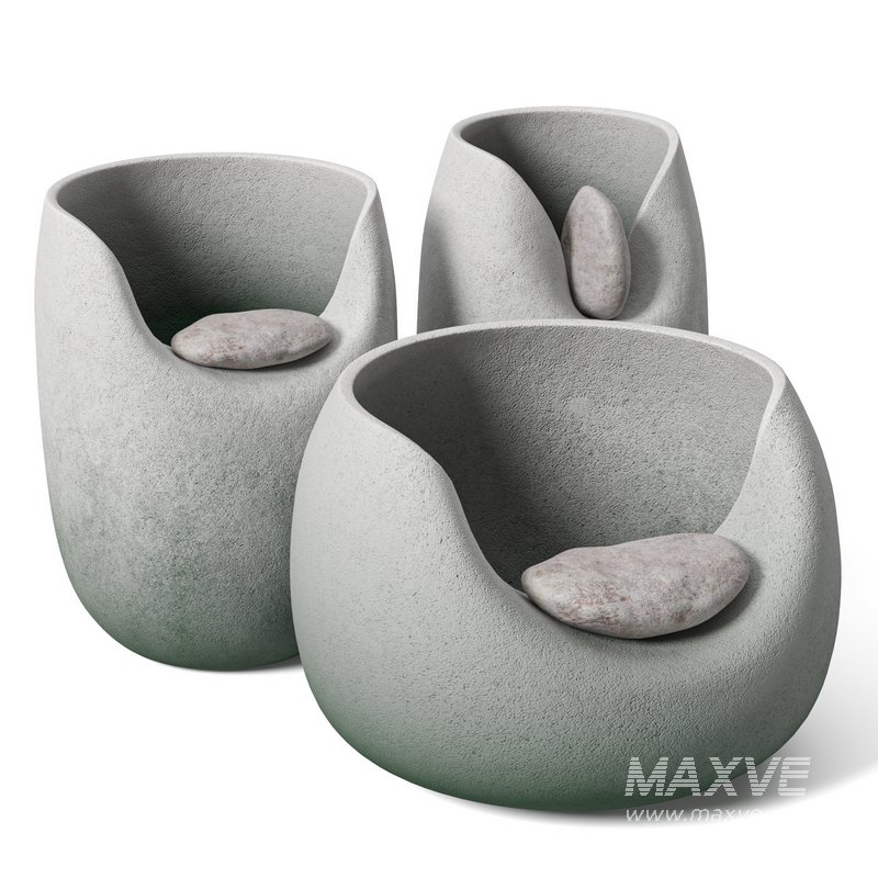 Martn  warps ceramic vases with raw stones - Image 5