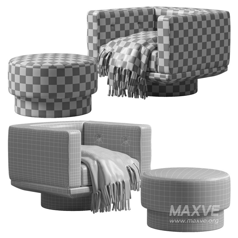 Sally Armchair by Minotti - Image 6