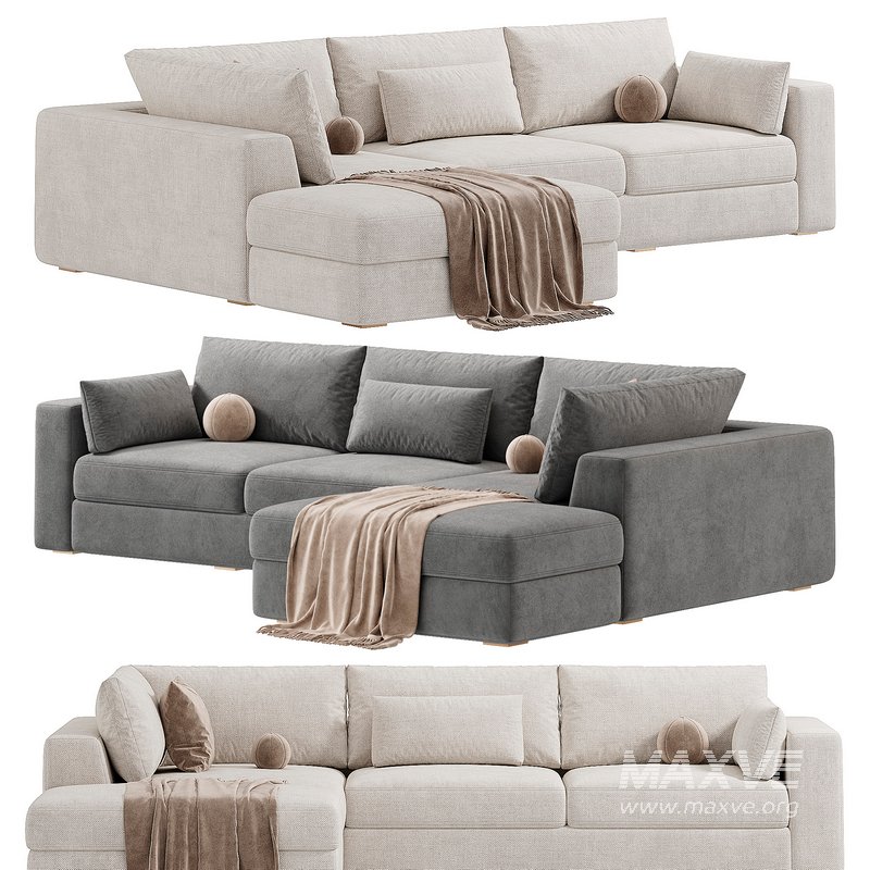 Bumper Sectional Sofa - Image 1