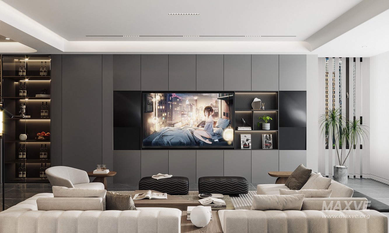 Modern living room - Image 1