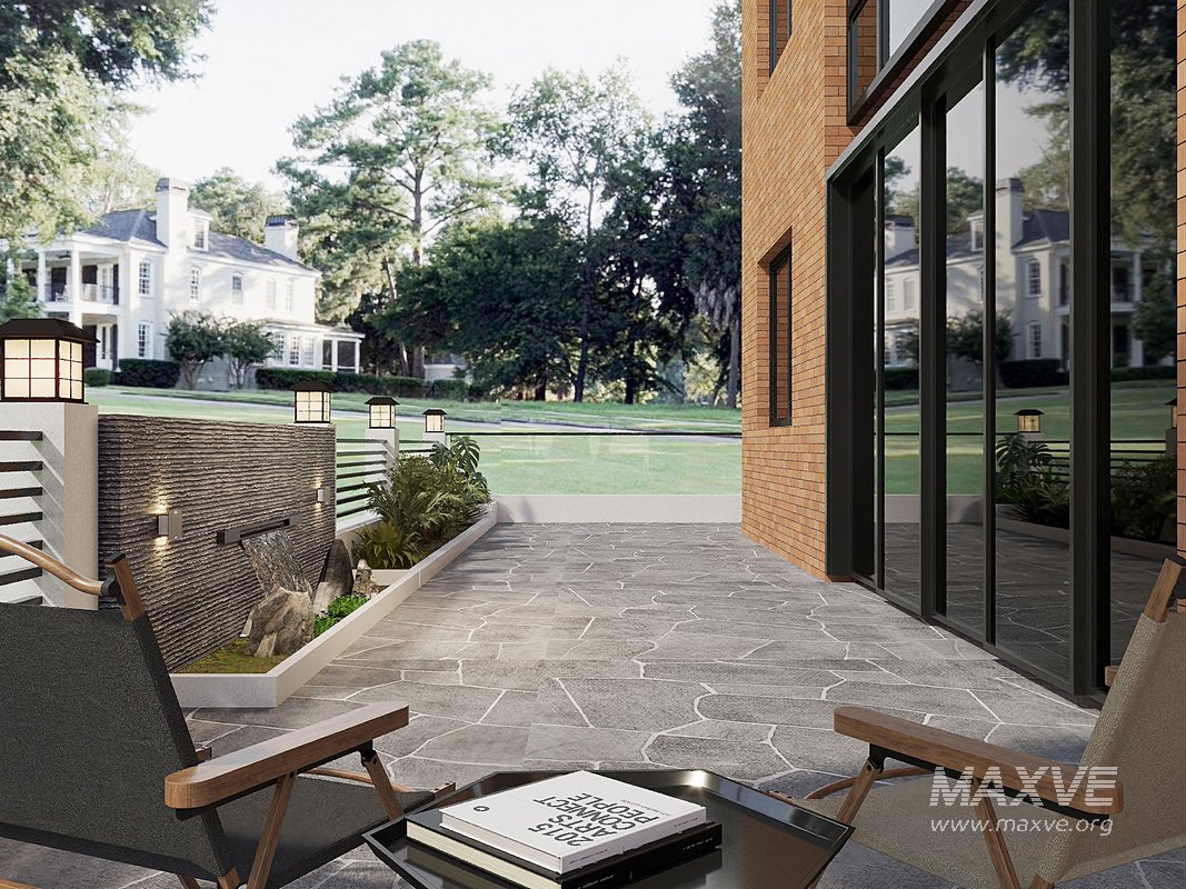 Modern Courtyard Garden - Image 1