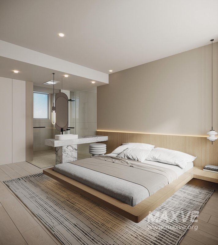 Modern bedroom - Image 1